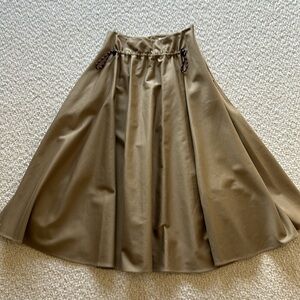 GOLDEN GOOSE twill maxi skirt ⭐️